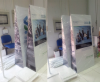 dubai sign display stand crowed control Q stands  Barrier and Queue Up Control System. Queue Up Stand - Crowd control barriers aka Q Stand are sold as portable folding free standing raffle box suggection box feedbak box acrylic products